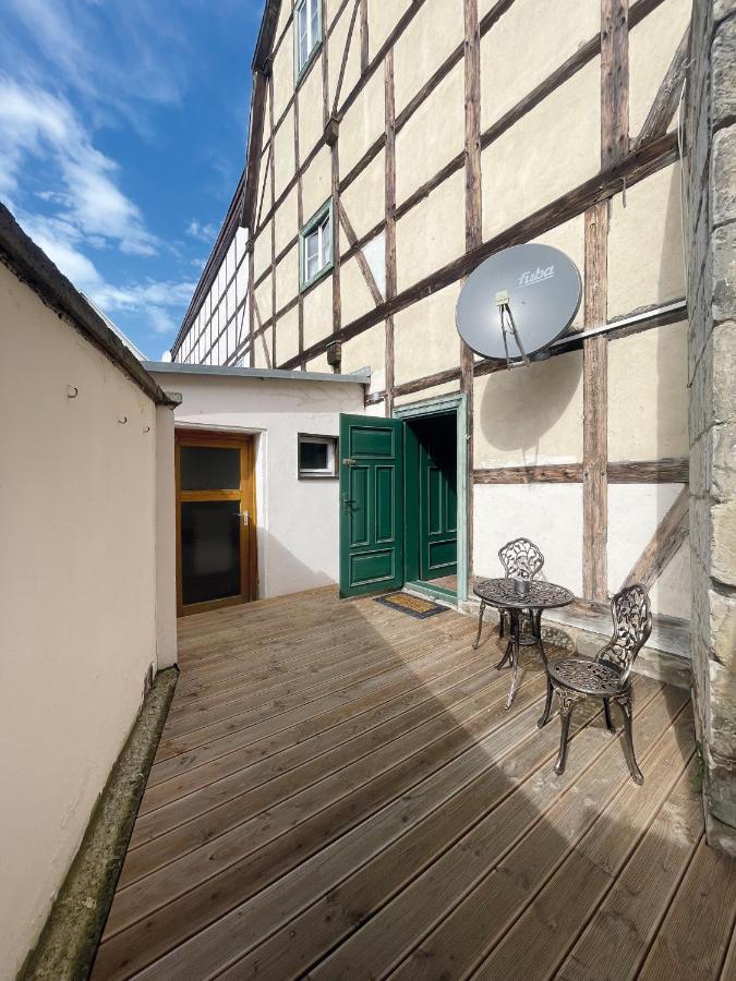 Ferienhaus Schuhhof Quedlinburg Dış mekan fotoğraf